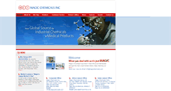 Desktop Screenshot of magicchemicals.com